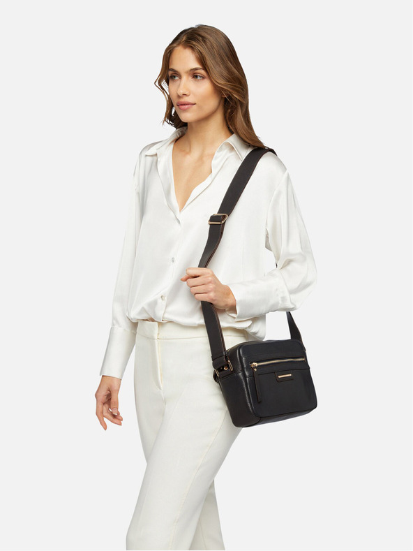 Geox Черна дамска чанта Geox Blandine