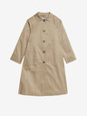 Marks & Spencer Удължено палто за кола Stormwear™ от висококачествен памук Marks & Spencer бежово