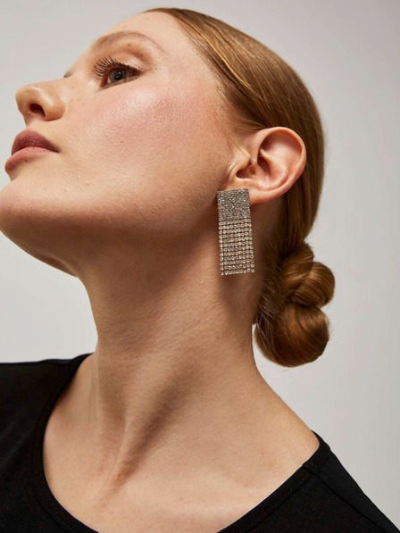 Moodo Дамски обеци в златист цвят Moodo