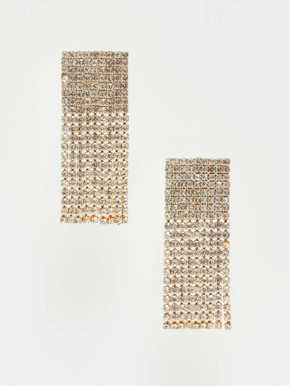 Moodo Дамски обеци в златист цвят Moodo