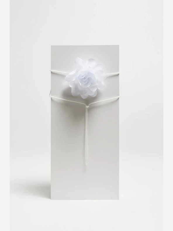 Moodo Бяло дамско колие Moodo