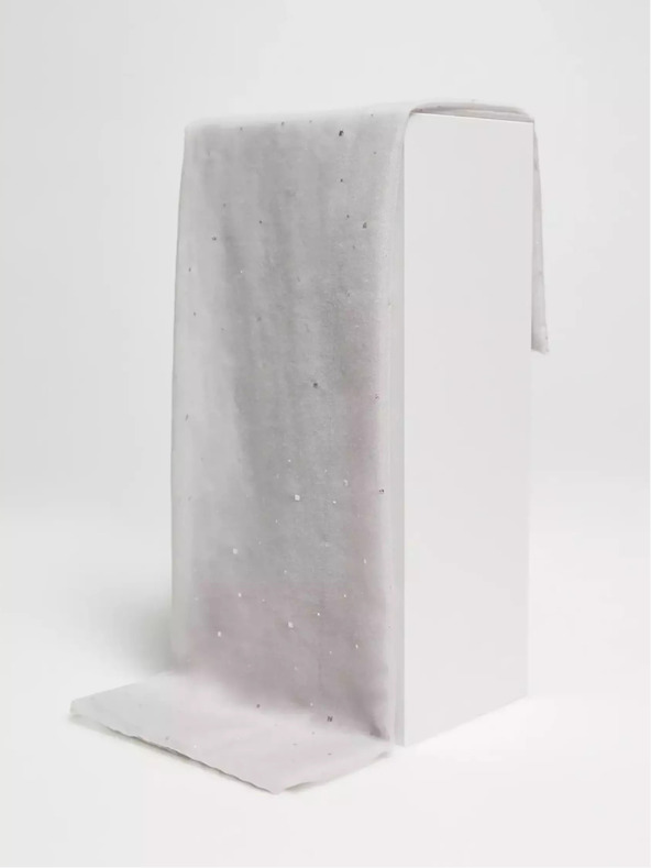 Moodo Светлосив дамски шал Moodo