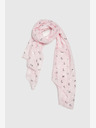 Moodo Светлорозов шарен дамски шал Moodo
