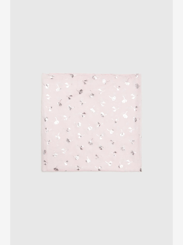 Moodo Светлорозов шарен дамски шал Moodo