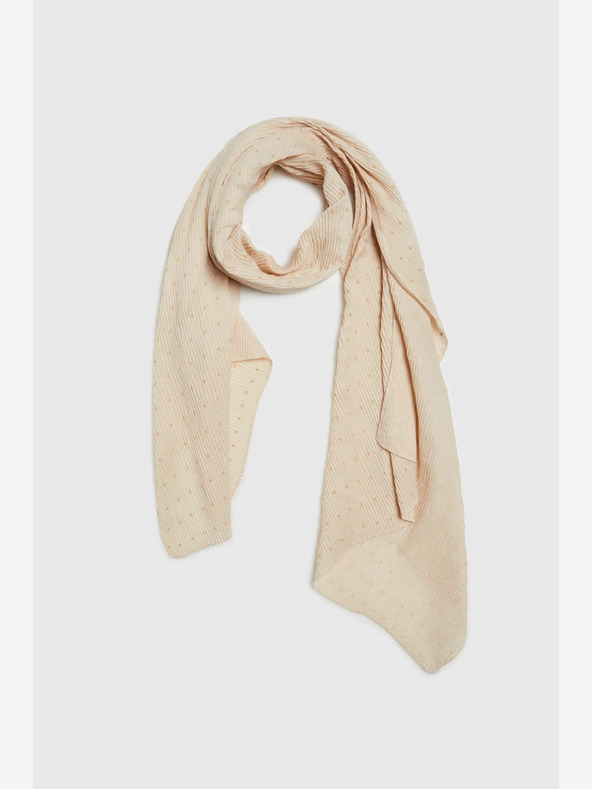 Moodo Бежов дамски шал Moodo