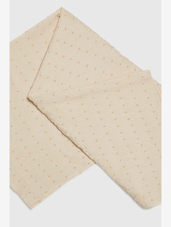 Moodo Бежов дамски шал Moodo