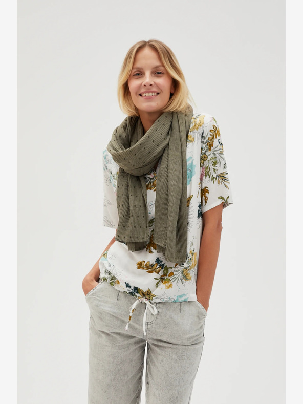 Moodo Зелен дамски шал Moodo