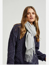 Moodo Светлосив дамски шал Moodo