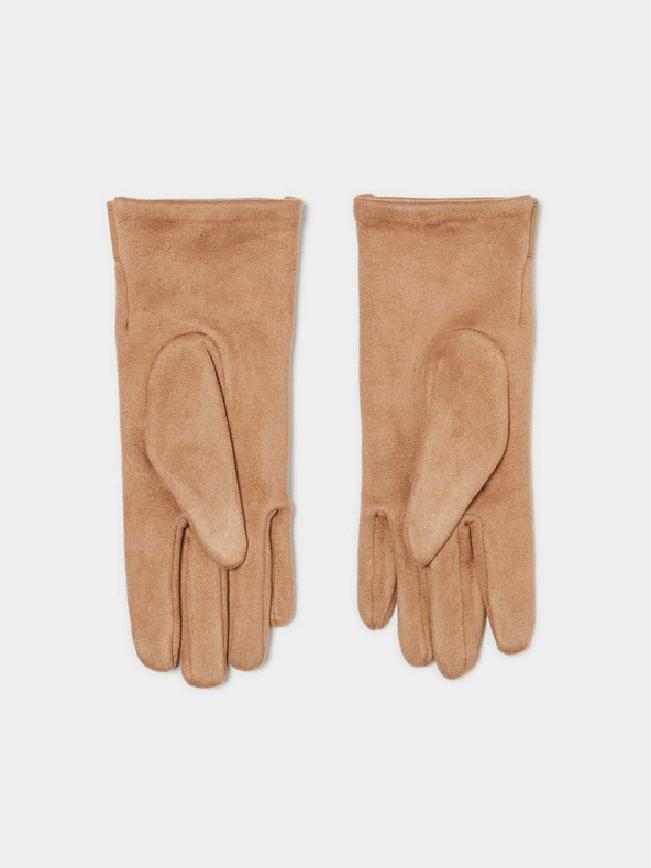 Moodo Ръкавици с инкрустация от екологична кожа