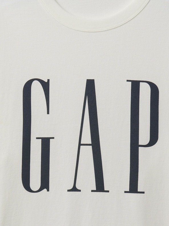 GAP Овърсайз тениска с логото на GAP