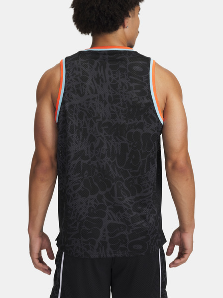Under Armour Мъжки резервоар Under Armour Zone Pro Mesh Tank с щампа