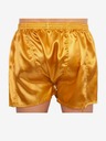 Styx Мъжки класически еластични шорти Styx сатенирани златни