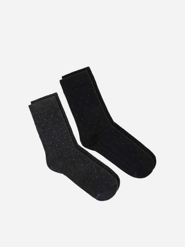 Geox Тъмно сиви мъжки чорапи Geox