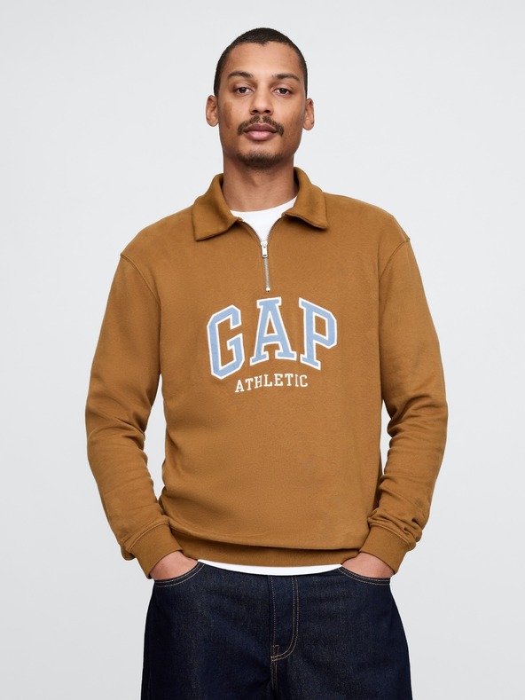 GAP Поло блуза с логото на GAP