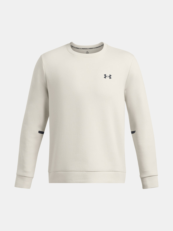 Under Armour Мъжки суитшърт Under Armour UA Unstoppable Flc Crew EU-WHT