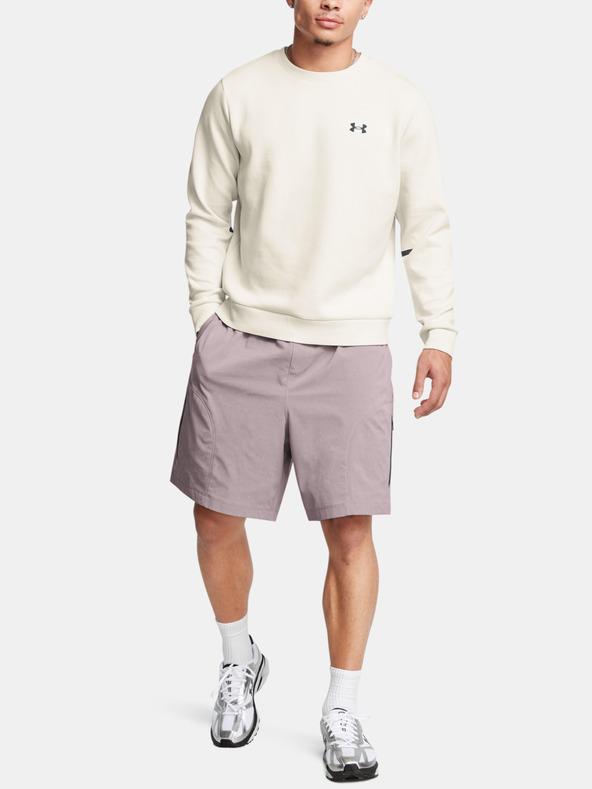 Under Armour Мъжки суитшърт Under Armour UA Unstoppable Flc Crew EU-WHT