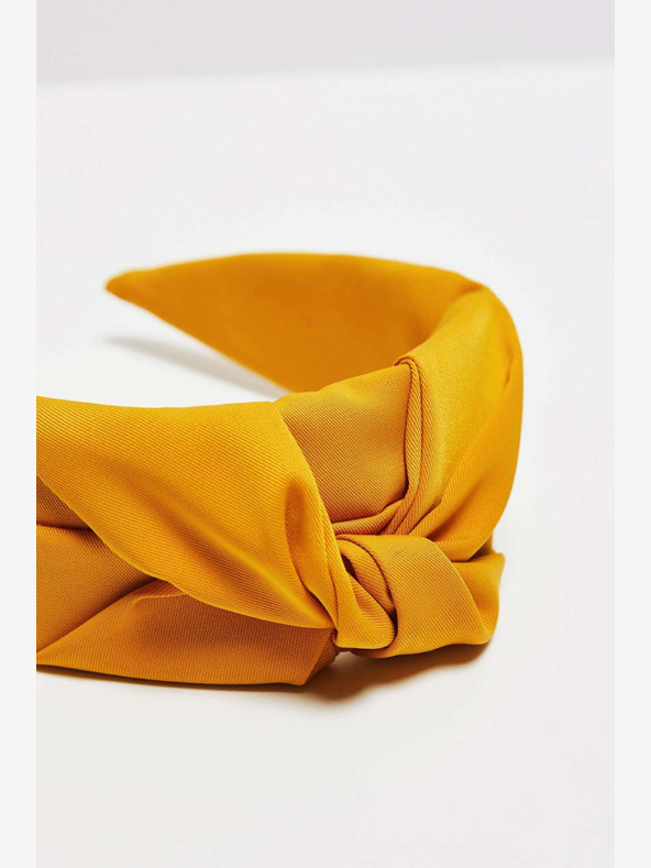 Moodo Жълта дамска лента за глава Moodo