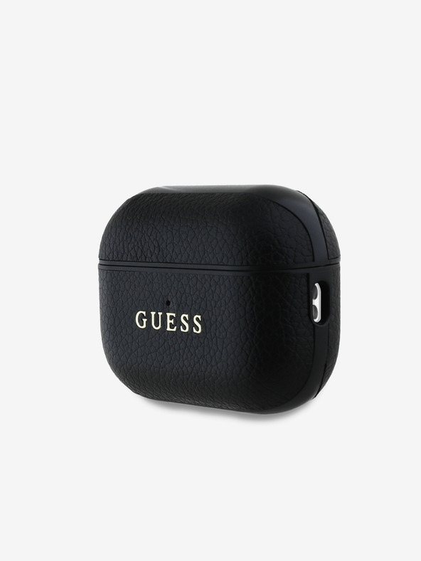 Guess Guess PU Grained Classic Logo Калъф за AirPods Pro 2 Black