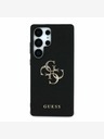 Guess Guess PU Grained 4G Metal Logo Back Cover за Samsung Galaxy S25 Ultra Black