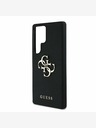 Guess Guess PU Grained 4G Metal Logo Back Cover за Samsung Galaxy S25 Ultra Black