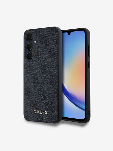 Guess Guess 4G заден капак за Samsung Galaxy A35 5G Grey