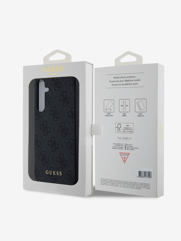 Guess Guess 4G заден капак за Samsung Galaxy A35 5G Grey