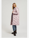 Moodo Светлорозово ватирано яке с маншети Moodo