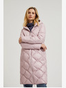 Moodo Светлорозово ватирано яке с маншети Moodo