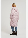 Moodo Светлорозово ватирано яке с маншети Moodo
