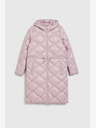 Moodo Светлорозово ватирано яке с маншети Moodo