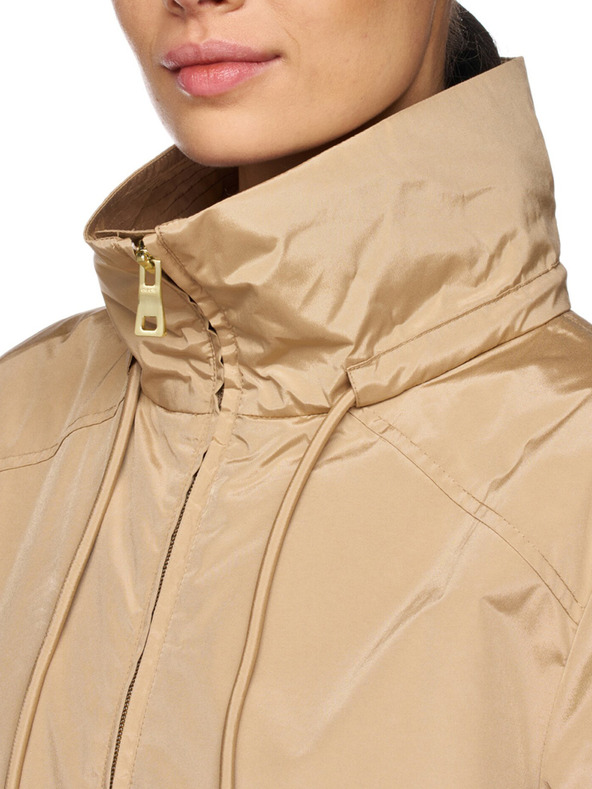 Geox Светлокафяво дамско яке Geox Dandra