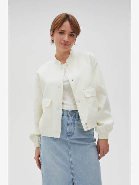 Moodo Бяло дамско яке Moodo