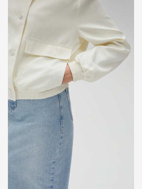 Moodo Бяло дамско яке Moodo