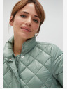 Moodo Зелено дамско ватирано яке Moodo
