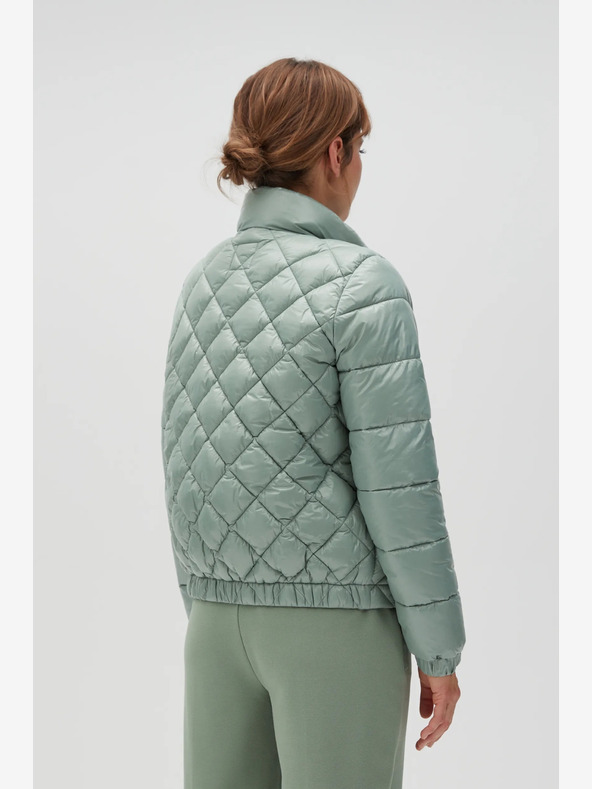 Moodo Зелено дамско ватирано яке Moodo