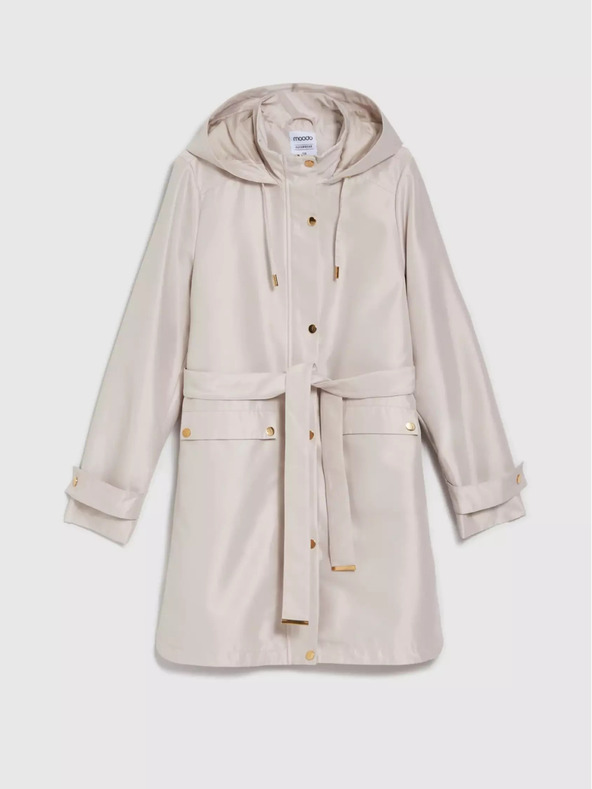 Moodo Бежово дамско яке Moodo