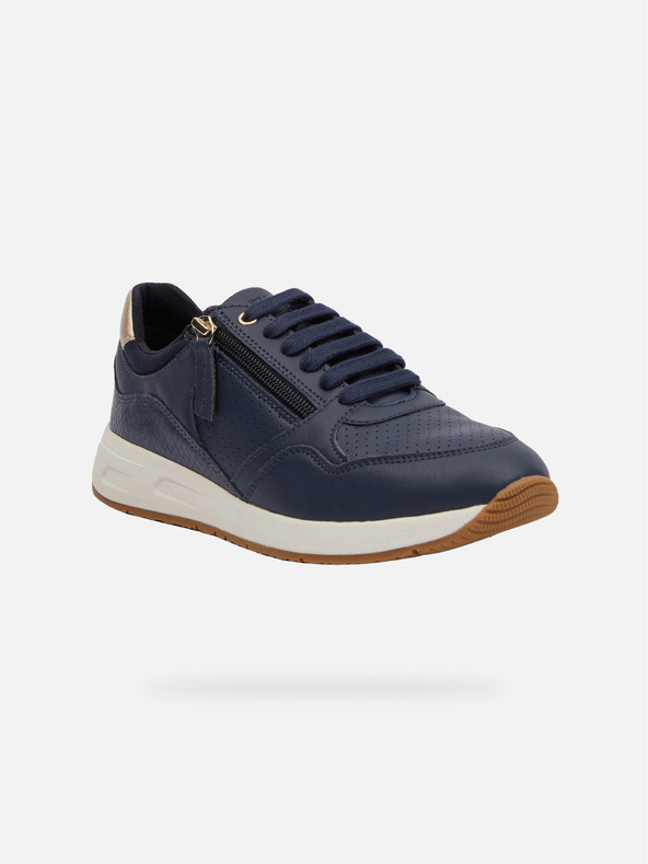 Geox Тъмно сини дамски маратонки Geox Bulmya