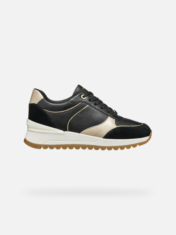 Geox Черни дамски маратонки Geox Desya