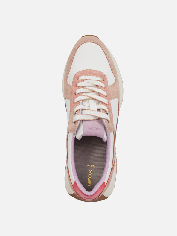 Geox Бели дамски маратонки Geox Amabel