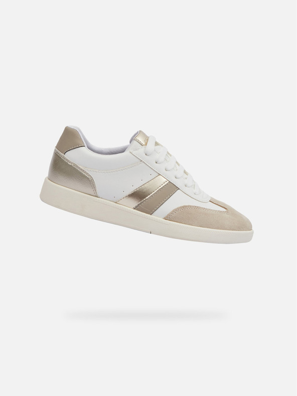 Geox Бели дамски маратонки Geox Meleda