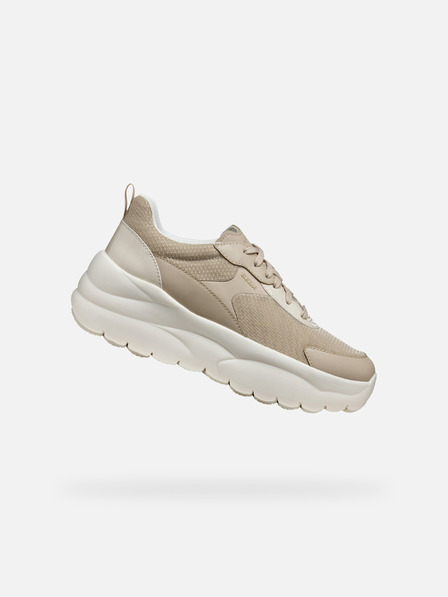 Geox Бежови дамски маратонки Geox Xtors