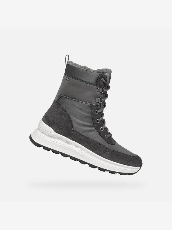 Geox Сиви дамски високи обувки Geox Spherica Actif X2