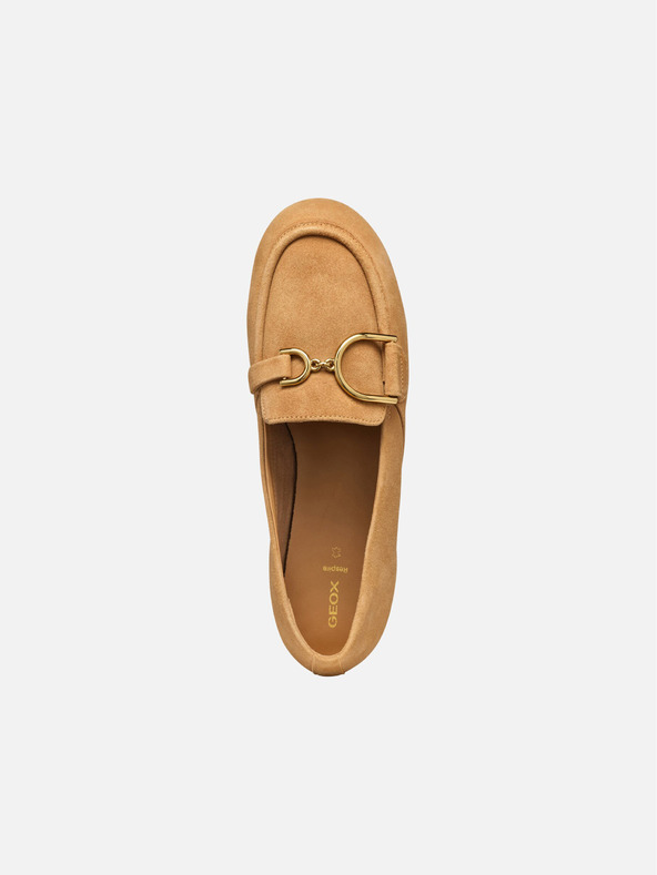 Geox Кафяви дамски мокасини Geox Palmaria