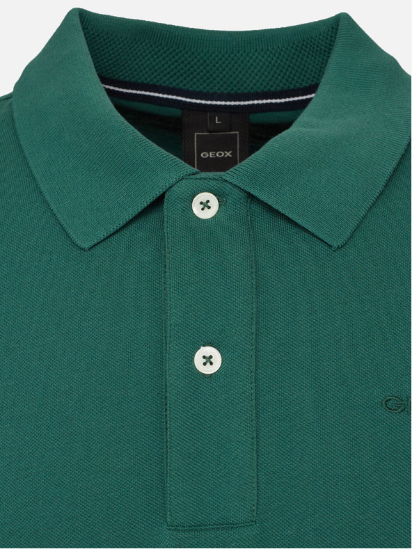 Geox Зелена мъжка поло риза Geox