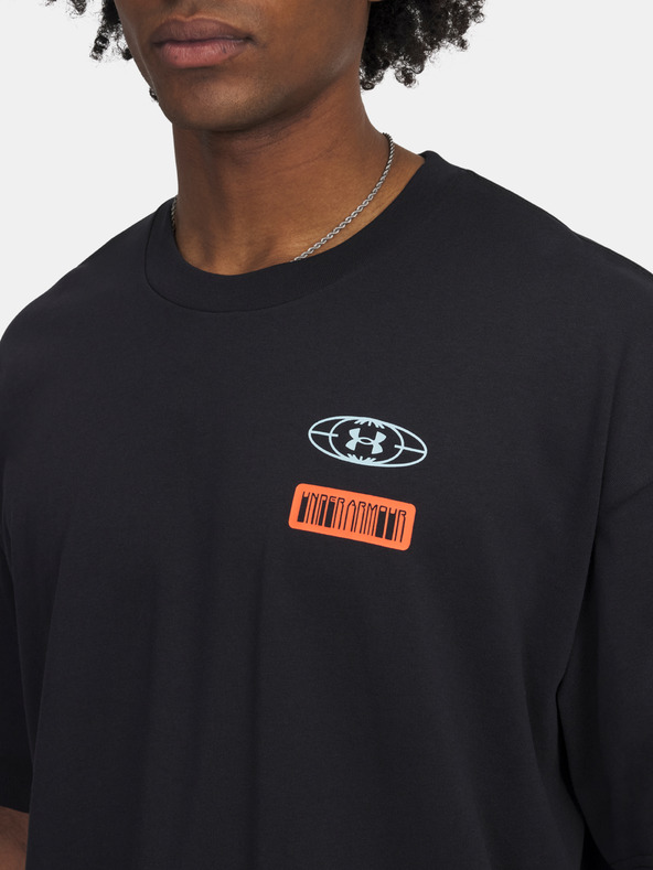 Under Armour Мъжки ризи Under Armour UA M HWT Hoops Mix Tape SS