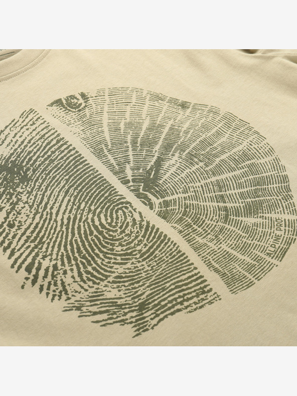 ALPINE PRO Мъжка тениска от органичен памук ALPINE PRO TERMES 2 twill вариант па