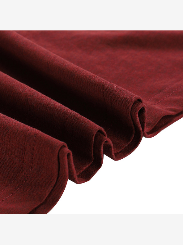 ALPINE PRO Мъжка бързосъхнеща тениска с охлаждащо сушене ALPINE PRO BOLEN 2 merlot вариант pb