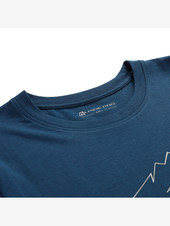 ALPINE PRO Мъжка бързосъхнеща тениска с охлаждащо сушене ALPINE PRO BOLEN 2 moonlit ocean вариант бр.