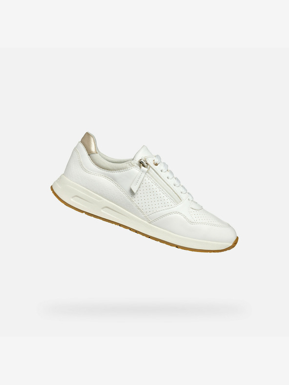 Geox Бели дамски маратонки Geox Bulmya