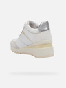 Geox Бели дамски маратонки Geox Zosma
